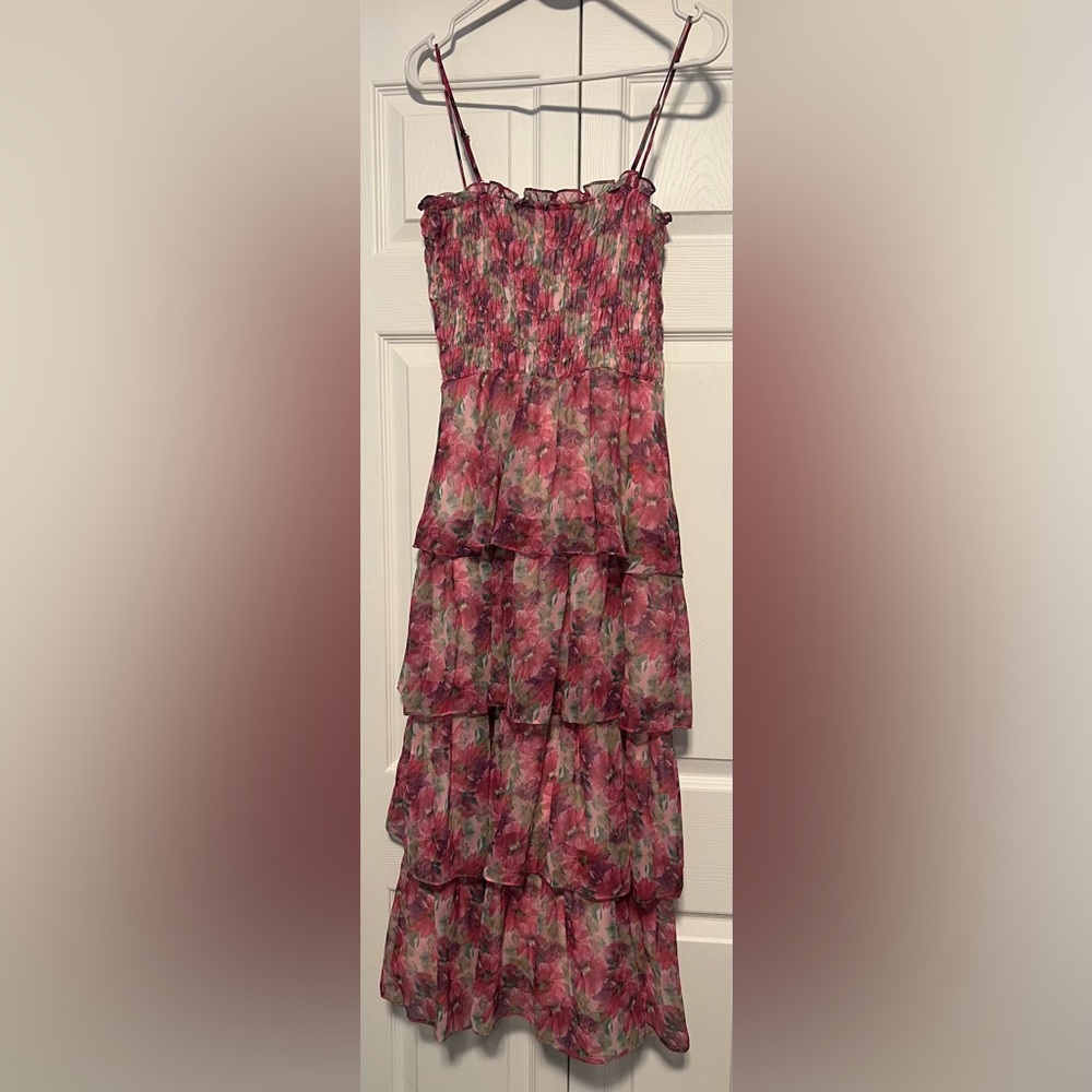Lucy Paris Pink Floral Dress